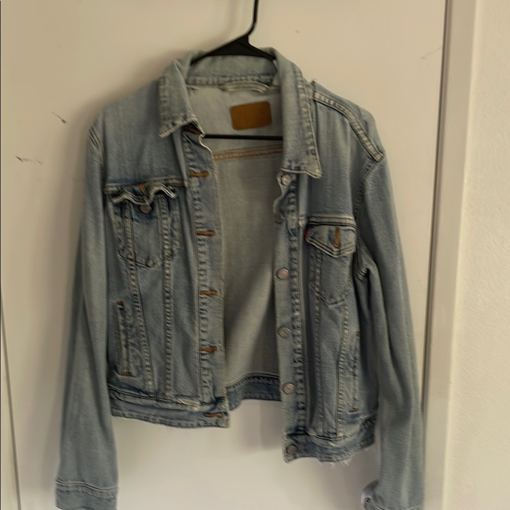 Classic Levi Light Blue Denim Jacket